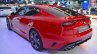 Kia Stinger GT rear three quarters left side at the 2017 Dubai Motor Show