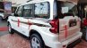 Mahindra Scorpio 2017 facelift rear three quarters