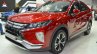 Mitsubishi Eclipse Cross front three quarters left side at 2017 Dubai Motor Show