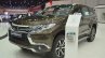 Mitsubishi Montero Sport front three quarters left side at the 2017 Dubai Motor Show