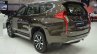 Mitsubishi Montero Sport rear three quarters at the 2017 Dubai Motor Show