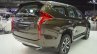 Mitsubishi Montero Sport rear three quarters right side at the 2017 Dubai Motor Show