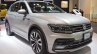 VW Tiguan R-Line front three quarters at 2017 Dubai Motor Show