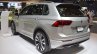 VW Tiguan R-Line rear three quarters left side at 2017 Dubai Motor Show