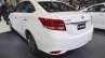 2017 Toyota Vios rear three quarters at 2017 Thai Motor Expo