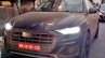 2018 Audi Q8 spy shot front three quarters