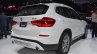 2018 BMW X3 rear three quarters right side at 2017 Thai Motor Expo