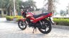 2018 Hero Super Splendor first ride review rear left quarter