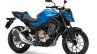 2018 Honda CB500F Blue press front right quarter