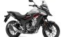 2018 Honda CB500X Silver press front right quarter