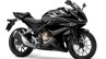 2018 Honda CBR500R Black press front right quarter