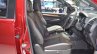 2018 Isuzu D-Max V-Cross front seats at 2017 Thai Motor Expo