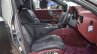 2018 Lexus LS front seats at 2017 Thai Motor Expo