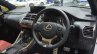 2018 Lexus NX 300h F-Sport dashboard at 2017 Thai Motor Expo