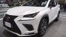 2018 Lexus NX 300h F-Sport front three quarters at 2017 Thai Motor Expo