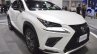 2018 Lexus NX 300h F-Sport front three quarters right side at 2017 Thai Motor Expo