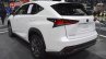 2018 Lexus NX 300h F-Sport rear three quarters at 2017 Thai Motor Expo