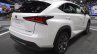 2018 Lexus NX 300h F-Sport rear three quarters right side at 2017 Thai Motor Expo