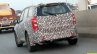 2018 Mahindra XUV500 facelift spy shot rear three quarters