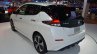 2018 Nissan Leaf rear three quarters left side at 2017 Thai Motor Expo