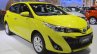 2018 Toyota Yaris (facelift) front three quarters at 2017 Thai Motor Expo