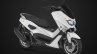 2018 Yamaha NMax 155 White front right quarter