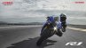 2018 Yamaha YZF-R1 Blue press action front