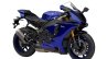 2018 Yamaha YZF-R1 press shot Blue front right quarter