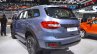 Accessorised Ford Everest rear three quarters left side at 2017 Thai Motor Expo