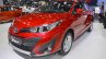 Accessorised Toyota Yaris Ativ front three quarters left side at 2017 Thai Motor Expo