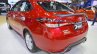 Accessorised Toyota Yaris Ativ rear three quarters left side at 2017 Thai Motor Expo