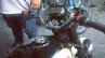 Electric Royal Enfield Classic 500 spotted instrument cluster