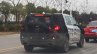 Jeep 7-seat SUV rear three quarters spy shot