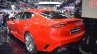 Kia Stinger rear three quarters at 2017 Thai Motor Expo