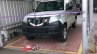 Mahindra TUV300 Plus P4 front three quarters