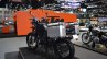 Royal Enfield Himalayan FI rear left quarter at 2017 Thai Motor Expo