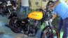 Royal Enfield Thunderbird 500X Orange spied right side