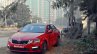 Skoda Octavia RS review test drive front three quarters view