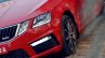 Skoda Octavia RS review test drive headlamp and fog lamp