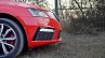 Skoda Octavia RS review test drive nose side view