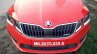 Skoda Octavia RS review test drive nose