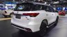 Toyota Fortuner TRD Sportivo rear three quarters at 2017 Thai Motor Expo