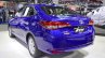 Toyota Yaris Ativ S rear three quarters left side at 2017 Thai Motor Expo