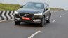 Volvo XC60 test drive review front angle front action shot