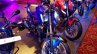 2018 Bajaj Dominar 400 unveiled blue front suspension