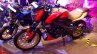 2018 Bajaj Dominar 400 unveiled red front left quarter closeup