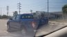 2018 Ford Ranger (facelift) rear three quarters spy shot