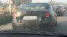 2018 Maruti Ciaz facelift spy shot rear view