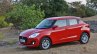 2018 Maruti Swift test drive review front side angle