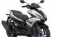 2018 Yamaha Aerox 155 R-version Matte Silver press shot